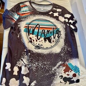 Stylish Mama Western Graphic Tee